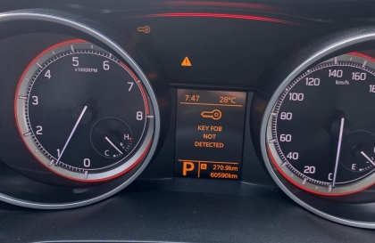 Suzuki Swift cứ báo lỗi chìa khóa thế này là vấn đề gì?